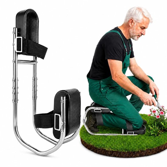 Omgoods - Kniebank voor Tuinieren - Ergonomisch en Verstelbaar voor Comfort