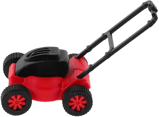 Omgoods- Miniatuur Grasmaaier - Realistisch Tuingereedschap - Poppenhuisdecoratie - Micro Landschapsaccessoire - Compact en Aanpasbaar - Gedetailleerd Figuur