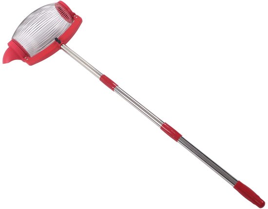 Omgoods- Notenverzamelaar Verstelbare Lange Steel - Noten Picker - Handgereedschap - Efficiënt Noten Rapen - Geschikt voor Walnoten/Kastanjes - Arbeidsbesparend - Notenroller