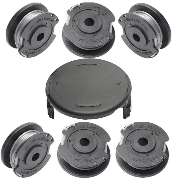 Omgoods - Set van 6 Maaierspoelen voor Bosch Art 23 SL en 27 SL