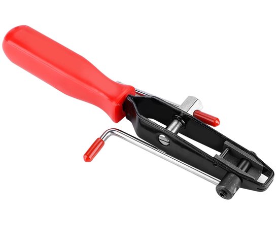 ONF3 - cardanische kettingtang - homokinetische gezamenlijke starter - staal - rood handvat - gereedschap voor mechanici - 24 cm