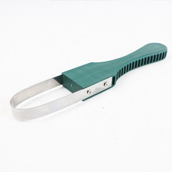 Onkruid - Onkruidverwijderaar - Onkruidtrekker - Wortelwiedmachine met houten handvat - Geschikt voor graven, wieden en losmaken van de grond Handmatige wiedmachine - Roestvrij staal - 30.5*5.*2CM van GARDEN TENDER