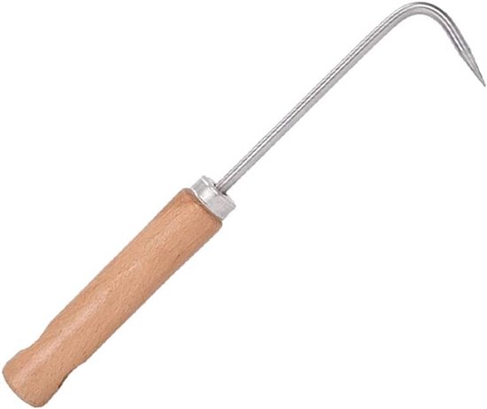 Onkruid Remover Tool - Terras Wieden - Tuin Onderhoud - Enkele Klauw Ontwerp - 22 x 17 cm van Merkloos	