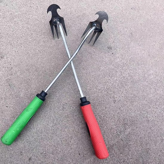 Onkruid Weder - Tuin Gereedschap - Onkruid Verwijderen - Ergonomisch Handvat - 32 cm - Zwart