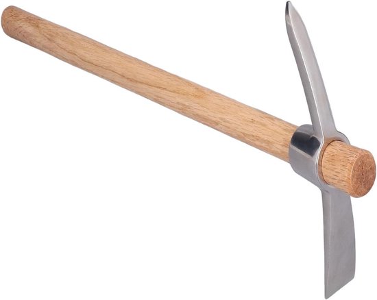 Onkruid Wieden Tool - Hand Cultivator Schoffel - Tuin Onderhoud - Antislip Handvat Anti Roest - Kleine Hand - Grijs