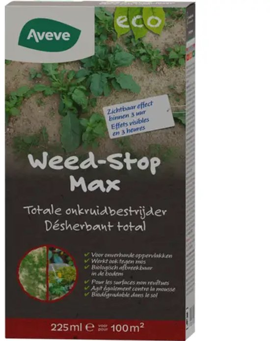 Onkruidbestrijder Weed-Stop max 200 ml voor 85m2 van Merkloos	