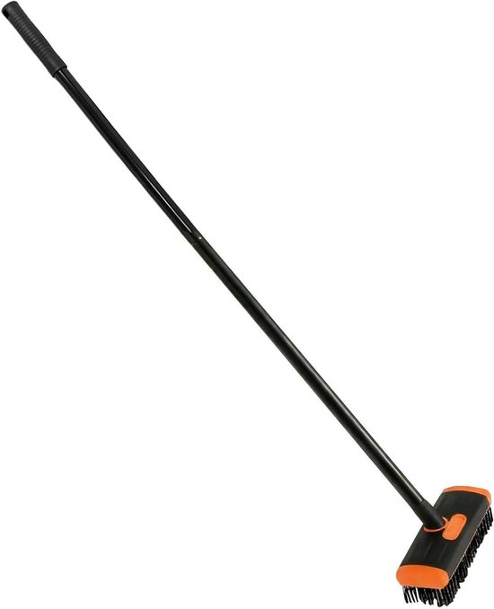 Onkruidborstel Gazon - Tuingereedschap - Onkruid Verwijderen - Dubbele Metalen Borstelkop - 4399 x 11 x 599 cm - Niet gespecificeerd