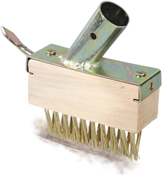 Onkruidborstel Terras - Mossenverwijderaar Voegen - Terras Reinigen - Compact Ontwerp - 10cm Lengte van Merkloos	