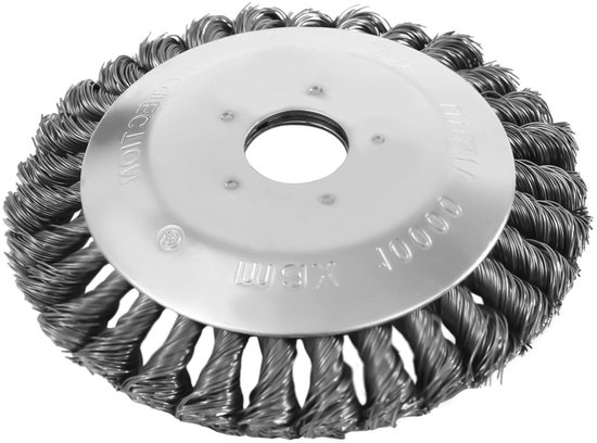 Onkruidborstel - Voegenborstel Draadborstel - Onkruid Verwijderen - Duurzaam Mangaanstaal - 15 cm - Zilver