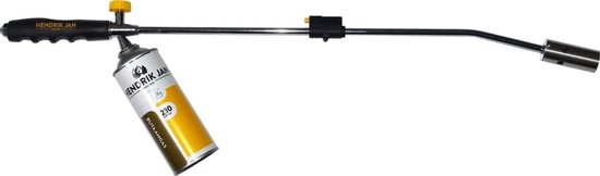 Onkruidbrander Gas - Onkruidverwijderaar - Onkruid Verdelgen - Piëzo Ontsteking - 80 cm Lengte - Beige van Merkloos	