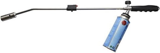 Onkruidbrander Gas voor buitenwietfilter - Zwart van Kinzo