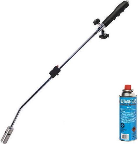 Onkruidbrander / gasbrander met Piezo ontsteker van Kinzo