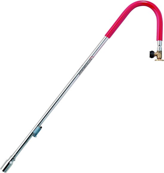 Onkruidbrander - Gasbrander Tuin - Onkruid Verdelgen - Piëzo Ontsteking - 87 x 23 x 3 cm - Rood van Merkloos	