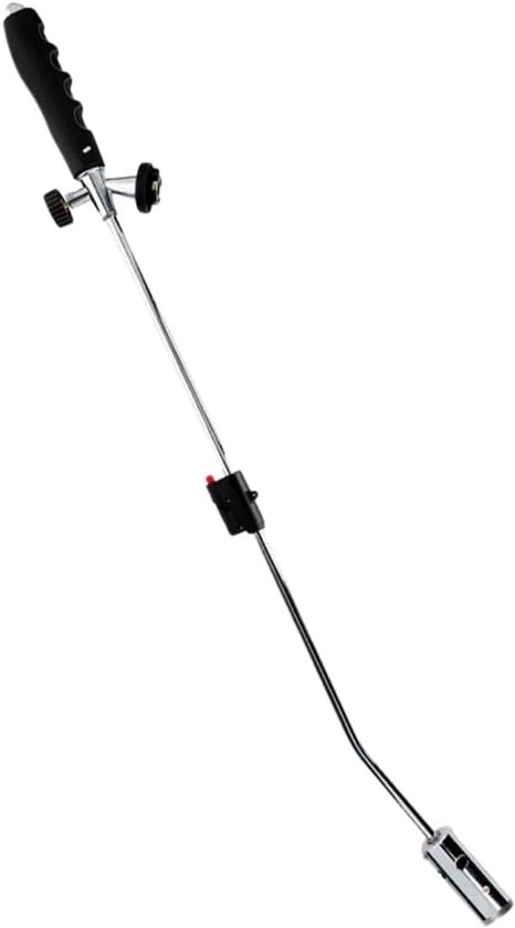 Onkruidbrander - Onkruidverwijderaar - Onkruid Bestrijden - Instelbare Vlam - 80 cm - Zwart