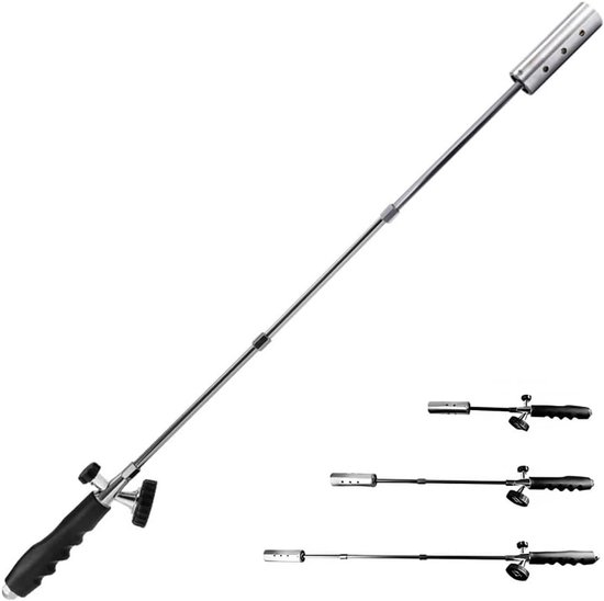 Onkruidbrander - Verstelbaar 39-79 cm - Afneembare Verlengstang - Instelbare Vlam - Ergonomische Handgreep
