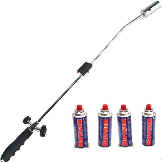 Onkruidbrander voor buiten - 1.300 °C met 4 patronen - Draadloos en Ergonomisch van CFH