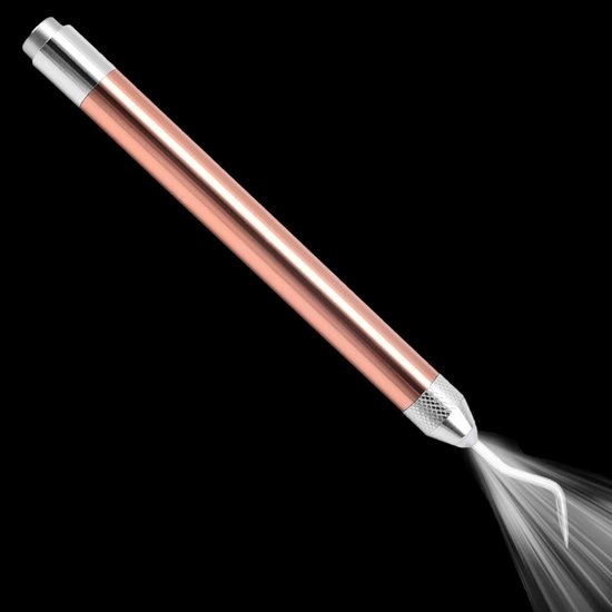 Onkruidgereedschap met licht - Ambachtelijk gereedschap - Precisie graveren - Verwisselbare haken - Aluminiumlegering - Zilver