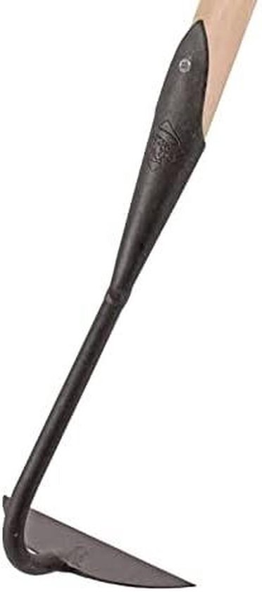 Onkruidhak - Tophak Tuin - Onkruid Verwijderen - Gesmeed Staal - 14 cm Werkbreedte - Beige