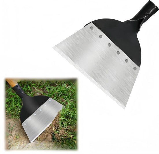 Onkruidschep staal - multifunctioneel tuingereedschap voor tuinreiniging en onkruidverwijdering van $