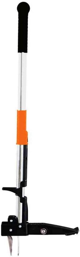 Onkruidsteker 100cm met handvat voor gazon en perk - Ergonomische onkruidverwijderaar van Merkloos	
