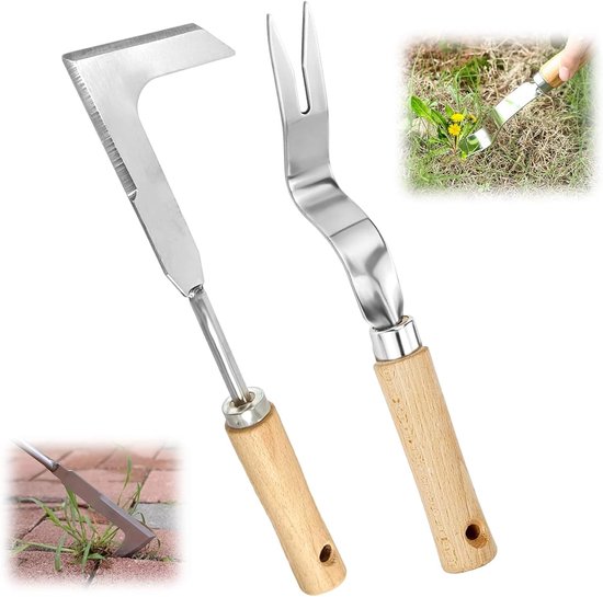 Onkruidsteker - Handige onkruidverwijderaar - Tuinonderhoud - Ergonomisch handvat - 1 stuk - Niet gespecificeerd
