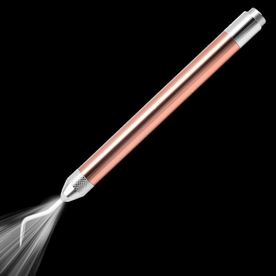 Onkruidsteker met LED-verlichting en Verwisselbare Haken – Ergonomisch Handgereedschap van Merkloos	
