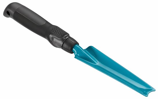 onkruidsteker: Tuingereedschap voor het effectief verwijderen van onkruid, met ergonomische handgreep, gemaakt van roestbestendig staal, werklengte 14,5 cm (8935-20) van Merkloos	