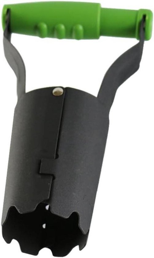 Onkruidtrekker Gazon - Handwieder Tuin - Onkruid Wieden - Ergonomische Grip - 23 cm - Zwart