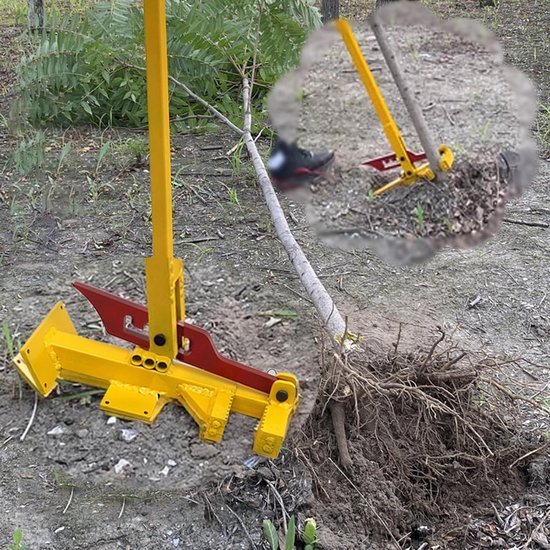 Onkruidtrekker Gereedschap - Plantenverwijderaar - Tuin Onderhouden - Staande Bediening - 130 cm Lengte - Metaal