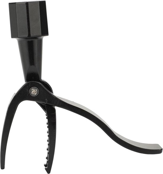 Onkruidtrekker - Handwieder - Gazononderhoud - Roestvrijstalen kop - 19.99 x 14.99 cm - Zilver