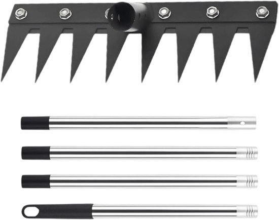 Onkruidtrekker Lange Steel - Onkruidsteker Tuin - Bloembedden Gazon Terras - Telescopisch Verstelbaar - 45 x 18 x 7 cm van Merkloos	