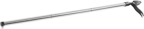 Onkruidtrekker Staand - Onkruidverwijderaar Gazon - Tuinonderhoud Gemak - Ergonomische Handgreep - 35 cm Lengte - Zilver