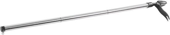 Onkruidtrekker - Tuin gereedschap - Gazon onderhoud - Ergonomisch handvat - 35 cm lang - Zilverkleurig