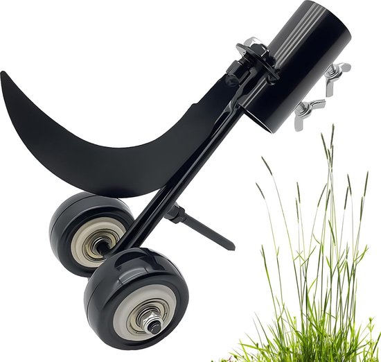Onkruidverwijderaar 2-in-1 opzetstuk - Onkruidsteker - Onkruidborstel Onkruidtrekker - Onkruidverwijderaars - Onkruidverwijderaar Met Haak - Onkruidverdelger Voor Tuin - Onkruidverwijderingsgereedschap Zonder Knielen - Zwart - 1 Stuk van Simply Natural