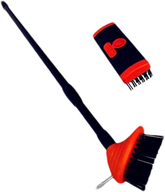 Onkruidverwijderaar Borstel - Mosverwijderaar Dek - Terras Reinigen - Ergonomisch Roestvrij Staal - 82 x 16.5 x 13.5 cm van Merkloos	