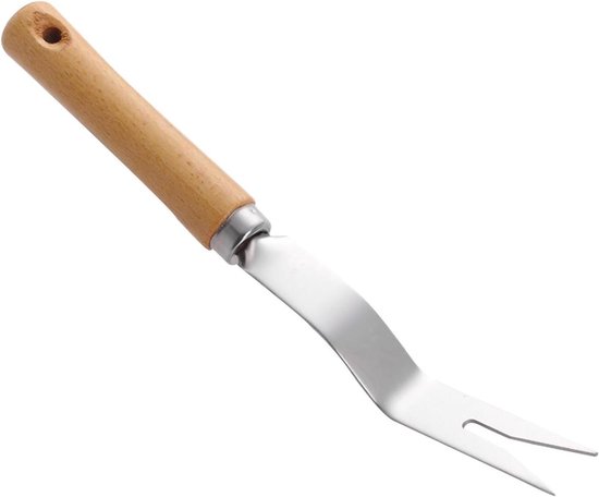 Onkruidverwijderaar Gereedschap - Grasverwijderaar Wortel - Tuinonderhoud Vereenvoudigen - Roestvrij Staal - 27 cm Lengte - Zilverkleurig