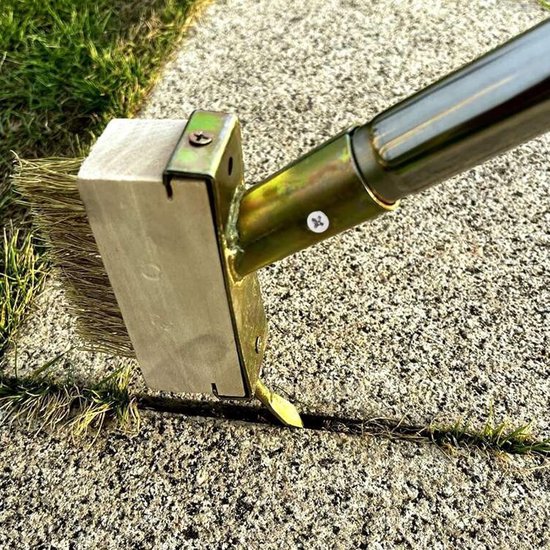 Onkruidverwijderaar Lange Steel - Tuin Gereedschap - Terras Reinigen - Verstelbare Lengte - 160 cm van Merkloos	