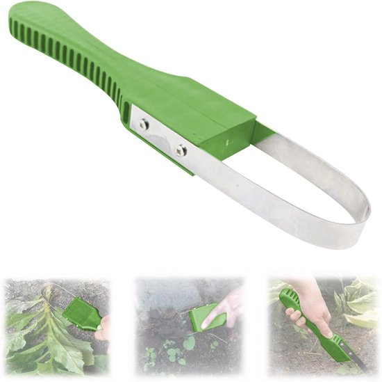 - Onkruidverwijderaar met steel - Handtuinklauw voor het verwijderen van onkruid- Werkbesparende onkruidsteker - Tuingereedschap voor wieden en losmaken- Jedvust tuingereedschap: onkruidsteker met steel voor efficiënt tuinieren van Jedvust