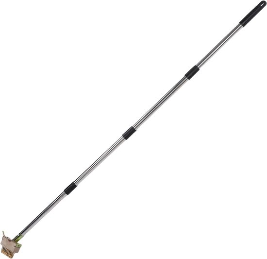 Onkruidverwijderaar Set - Tuin Gereedschap - Oprit Reinigen - Roestvrij Staal Haak - Verstelbaar Handvat van Merkloos	