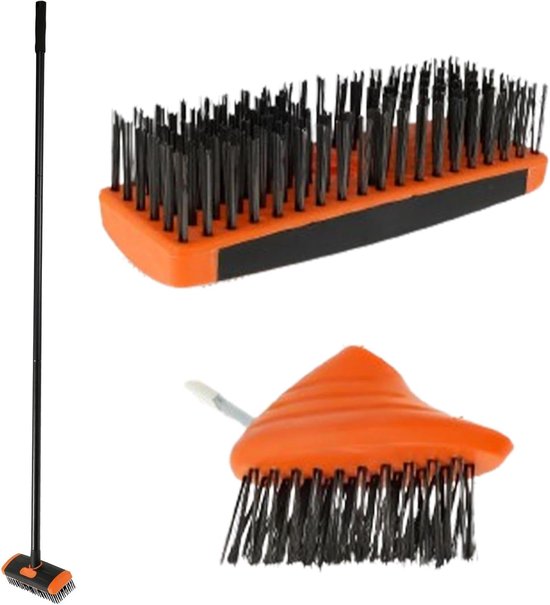 Onkruidverwijderaar Spleten - Mosverwijderaar Tuin - Terras Reinigen - Verstelbaar Ontwerp - 133 cm Lengte van Merkloos	