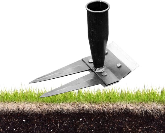Onkruidverwijderaar Tuin - Gras Verwijderaar Hark - Gazon Onderhoud - Multifunctioneel Handgereedschap - Verschillende Maten van Merkloos	