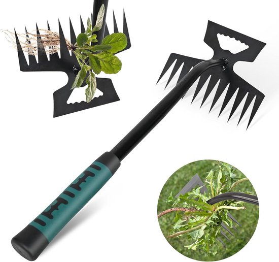 Onkruidverwijderaar Tuin - Onkruidsteker Wieden - Onkruid Bestrijden - Roestvrij Staal - 25.4 cm - Niet gespecificeerd