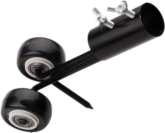 Onkruidverwijderaar - Wieden Tool - Opritten Reinigen - Verstelbare Connector - 5cm Wiel Diameter - Roestvrij Staal