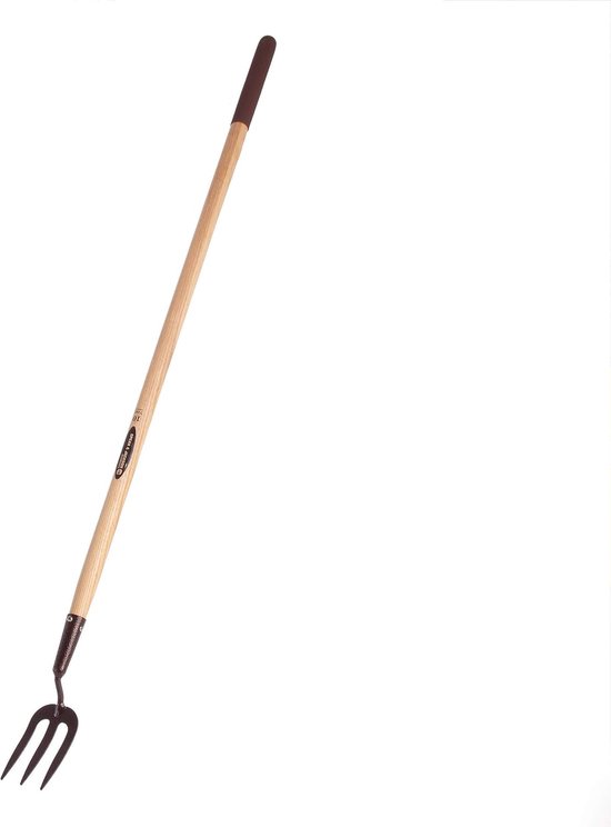 Onkruidvork Lange Steel - Tuin Gereedschap - Onkruid Verwijderen - Carbon Staal Kop - 124 cm Lengte