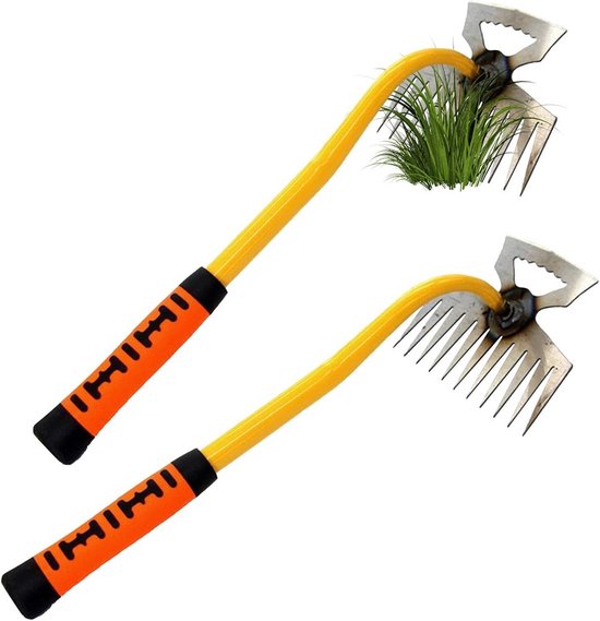 Onkruidwieder 2-in-1 Hulpmiddel voor Tuin en Boerderij van Merkloos	