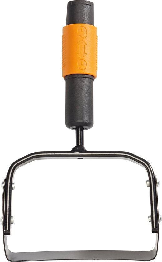 onkruidwieder, gereedschapskop, lengte: 25 cm, breedte: 15,5 cm, stalen lemmet, zwart/oranje van Onkruidwieder