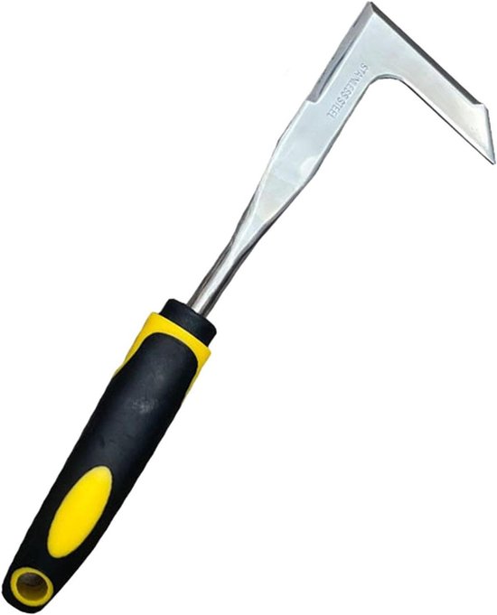 Onkruidwieder Voegen - Onkruidverwijderaar Krabber - Terras Onderhoud - Schopvormig Snijblad - 346 cm Lengte - Metaal