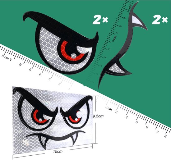 Oogsticker Tanden voor robotmaaier van WORX