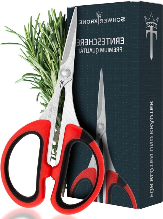 Oogstschaar voor kruiden en bonsai snoeischaar. van Merkloos	