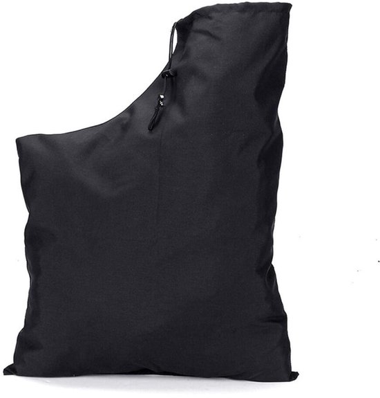 Opbergtas - Opbergtas voor bladblazer - Oxford doek - Universele - Waterdichte - Bladblazer bladzuiger opvangzak - Bladblazer vacuümzak - Met rits aan de onderkant en trekkoord - Voor gebruik buitenshuis - Geschikt voor bladblazers - 44*60 cm - Zwart